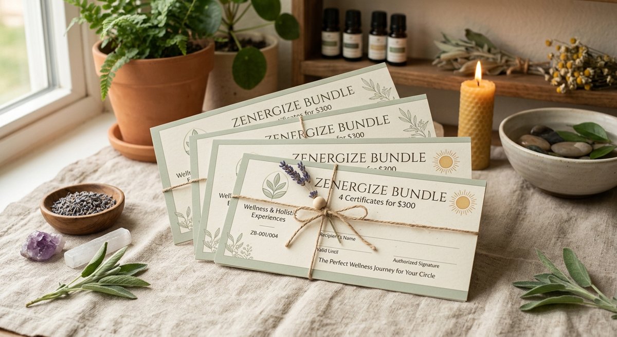 Zenergize Bundle — 4 Certificates for $300