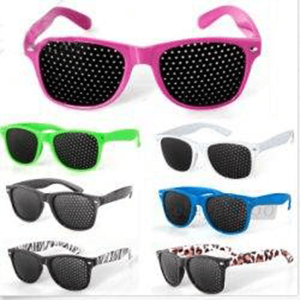 A group of sunglasses with different colors and patterns.